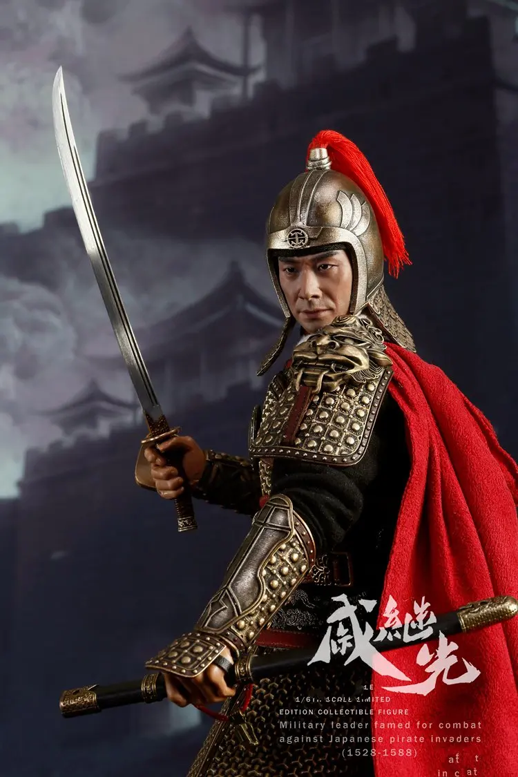 [ESTARTEK] EX014 1/6 известный и национального героя Ming династии Qi Jiguang 12 дюймов