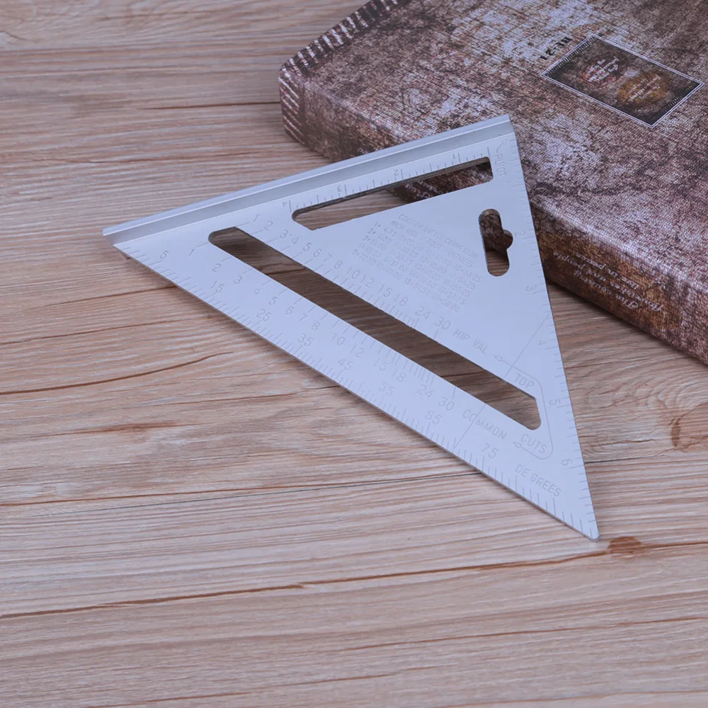 7 дюймов Алюминий сплав Скорость площади кровли Треугольники угломер Плотницкий