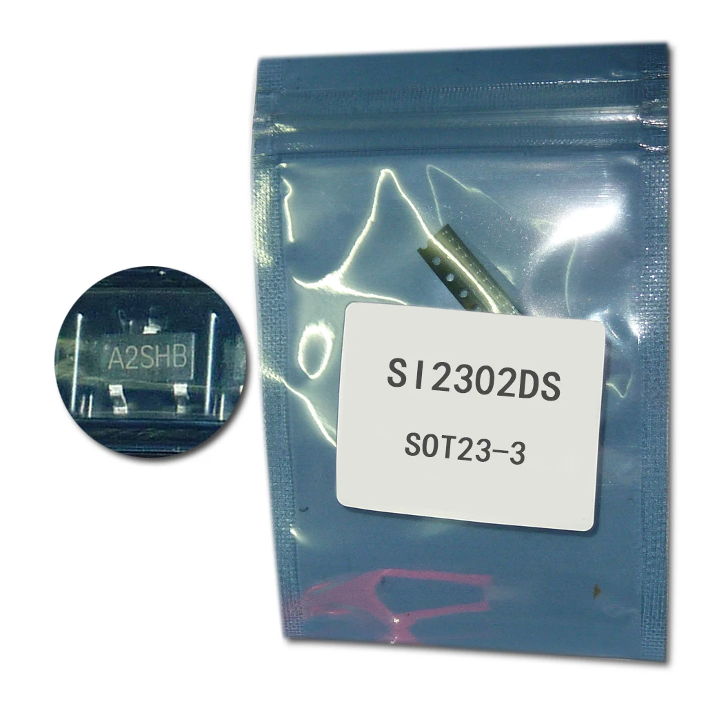 100 шт./лот) SI2302DS SOT23-3 MOSFET 20V 2.8A SI2302 СОТ-23 R2 низким сопротивлением/с низким уровнем Напряжение езды на автомобиле