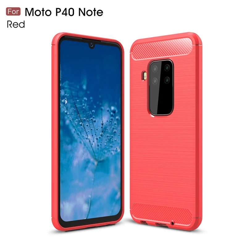 Для Motorola Moto P40 Note чехол для мягкий резиновый силиконовый телефона | Мобильные