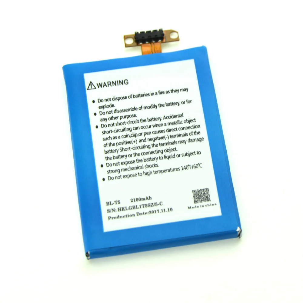 HKFASTEL Новый BL-T5 T5 литий-ионный аккумулятор для мобильного телефона Батарея LG Nexus 4