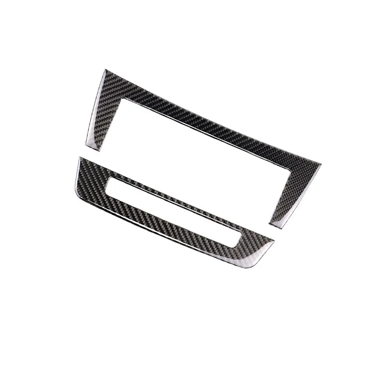 Carbon Fiber car accessories Central Control CD Plane sticker For mercedes benz W204 C Class 2010-2013 styling | Автомобили и