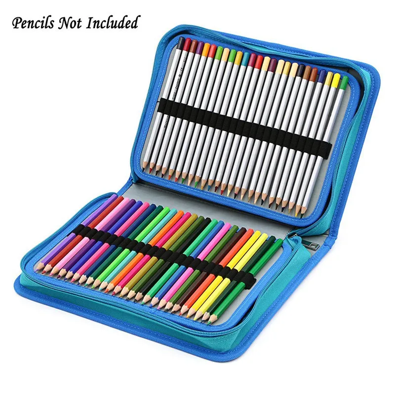 Пенал OLIKE тканевый для ручек и карандашей 150 отделений|pencil case|pencil case holderpencil organizer |