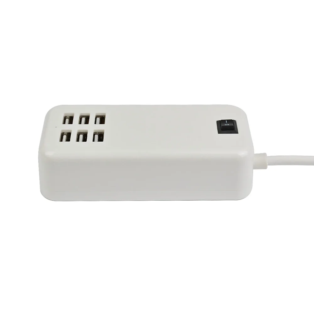 AIYIMA настольное зарядное устройство USB концентратор 6 портов ЕС настенная розетка