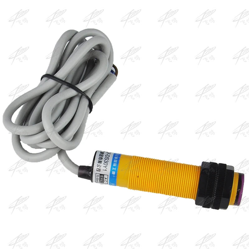 1 шт. фотоэлектрический переключатель E3F-DS30Y1 E3F-DS30Y2 90-250VAC 30 см датчик M18 NO 3 провода
