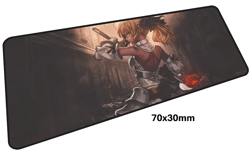 Size 700x300X2MM Fate Saber Коврик для мыши геймер 700x300 мм notbook коврик для мыши большой игровой коврик для мыши большой властный коврик для мыши ПК настольный коврик для мыши - Цвет: Size 700x300X2MM