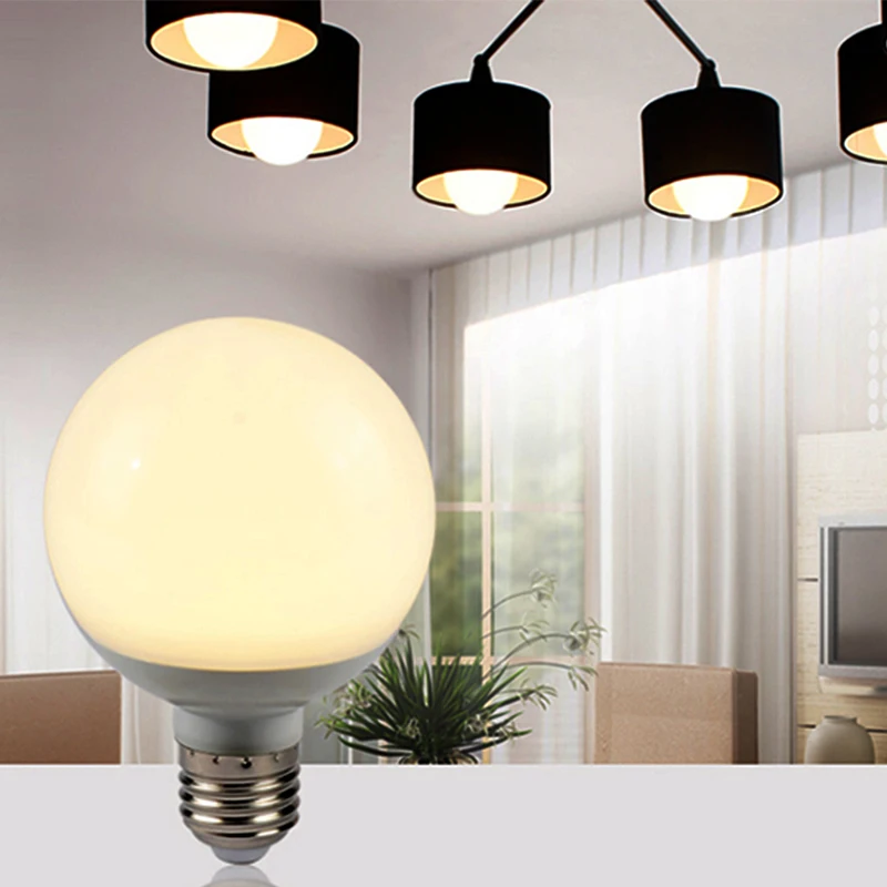 SMD2835 Светодиодная лампа 220 В E27 7 Вт 9 12 15 SMD 5730 светодиодные лампы и
