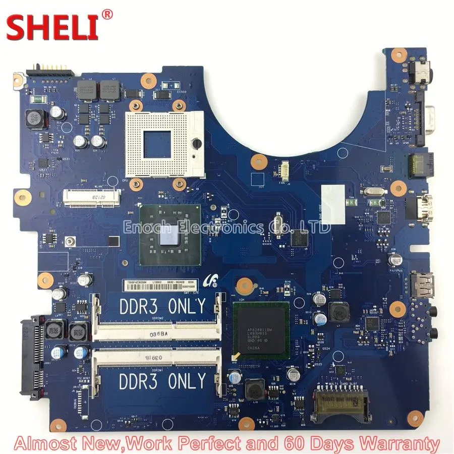 Шели BA92 06340A 06340B материнская плата для ноутбука samsung R730 NP BA41 01224A BREMEN UL GL40 основная