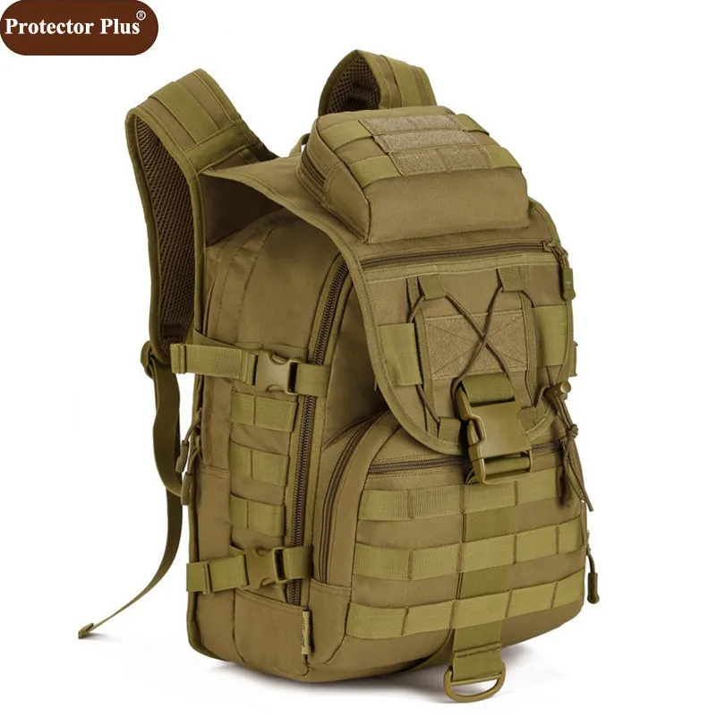 Рюкзак с двойным плечевым ремнем 40л многофункциональный армейский большой