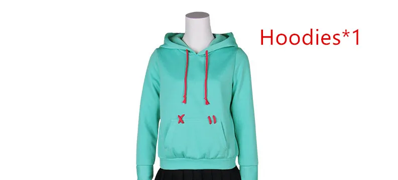 Girl Hoodies Коллекция года, детское платье для девочек толстовки с капюшоном «Wreck-It Ральф» костюм для косплея «Vanellope von Schweetz» комплект для косплея «Sugar Rush» - Цвет: Girl Hoodies