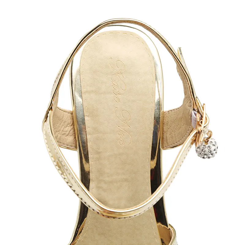 Женские сандалии гладиаторы Lsewily босоножки золотого и серебряного цвета с