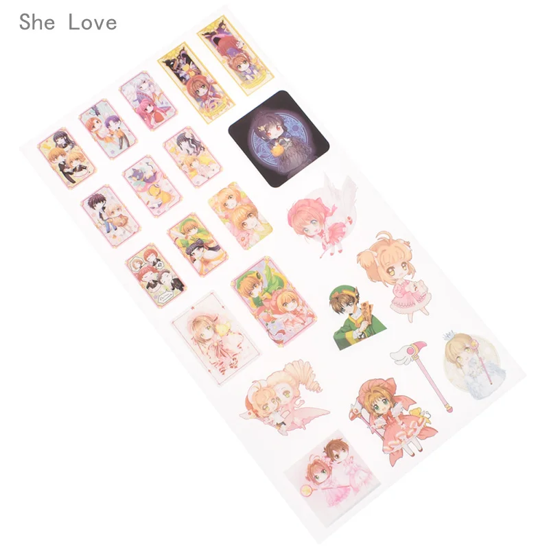 She Love Japanese Anime Diary Stickers Scrapbooking DIY Craft Decoration Favor Gifts | Дом и сад
