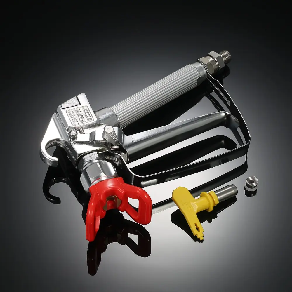 

3600PSI High Pressure Airless Paint Spray Gun airbrush +517 Spray Tip +Nozzle Guard for Wagner Titan Pump Spraying Machine