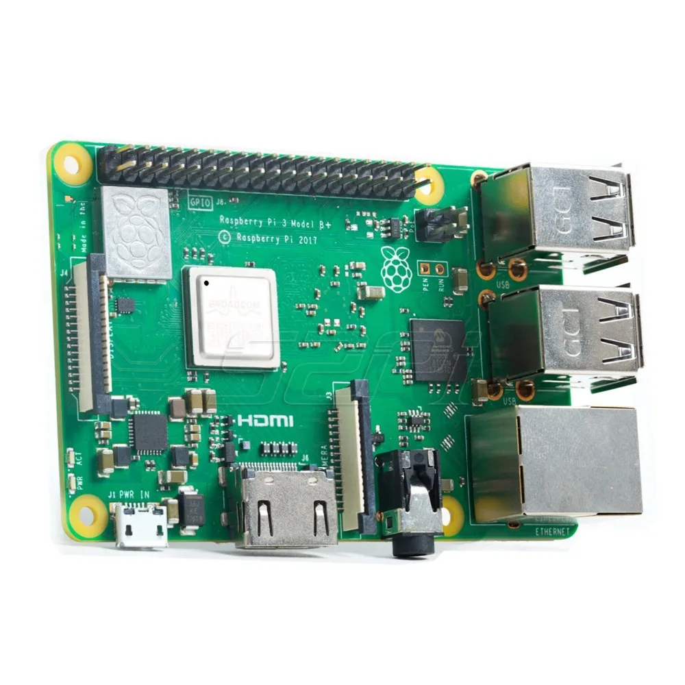 52Pi Raspberry Pi 3 Model B Plus (3B / 3B +) 64-битный ЦПУ 1 4 ГГц Гб ОЗУ WiFi 2 PoE бесплатный подарок-чехол