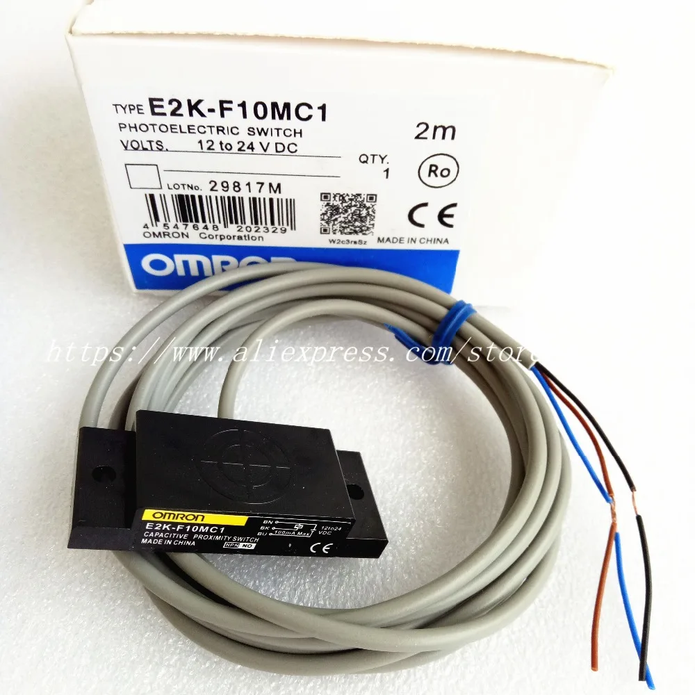 Датчик приближения OMRON емкостный NPN NO E2K-F10MC1 | Электронные компоненты и
