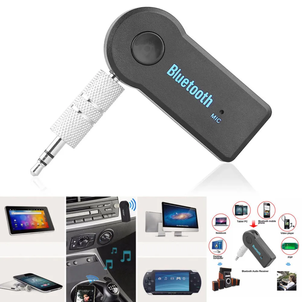 Bluetooth 3 5 мм стереоприемник автомобильный A2DP беспроводной AUX аудио музыкальный