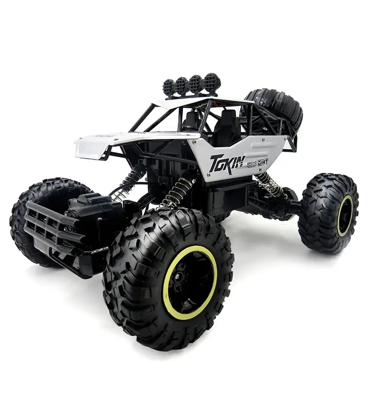 Sliver Flytec 6026E машина из сплава RC внедорожники Рок Гусеничный 4WD 1:12 RC альпинистский автомобиль - Цвет: Sliver