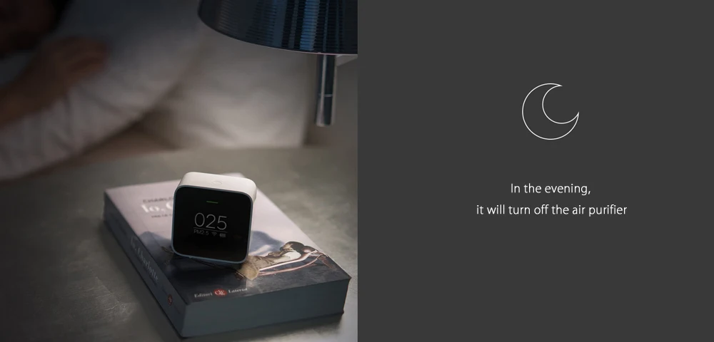 Xiaomi mi jia PM2.5 детектор легко читаемый OLED экран PM 2,5 портативный монитор качества воздуха рабочий mi очиститель воздуха для дома офиса отеля