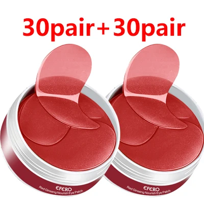 60pair style 9 60 шт 24 к Золотая Сыворотка Коллагеновая Маска Для Глаз сывороточный белок гель патчи для глаз против морщин увлажняющий крем для век маска для лица - Цвет: 60pair style 9