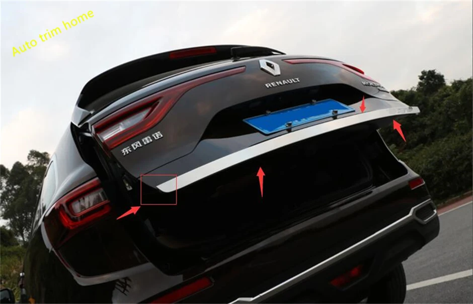 Задняя Крышка багажника Lapetus внутренняя отделка 1 шт. для Renault Koleos 2017-2020