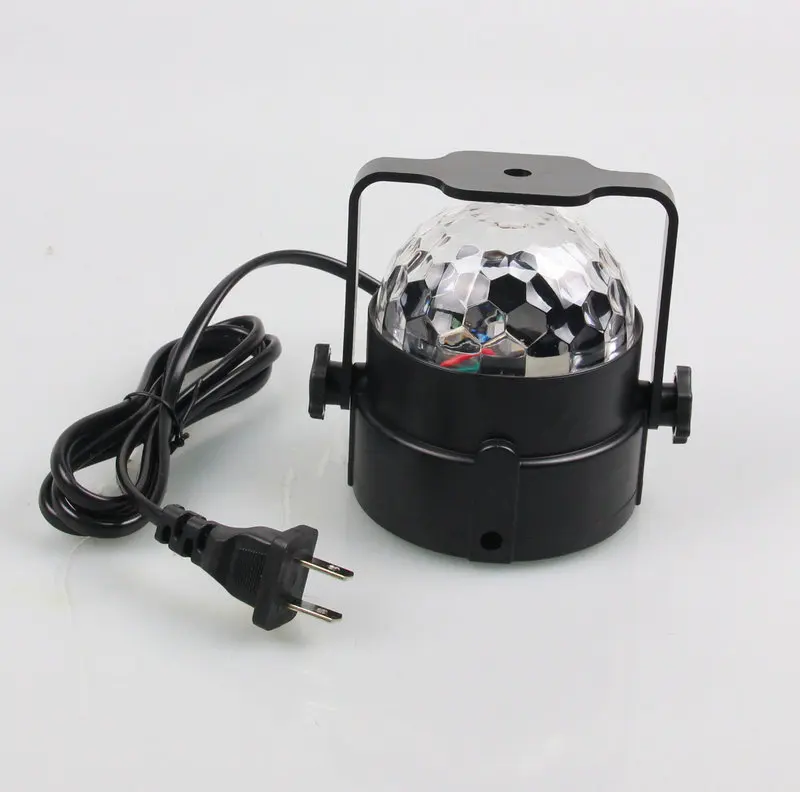 Лидер продаж миниатюрный Хрустальный волшебный шар 3 Вт с музыкой и активацией