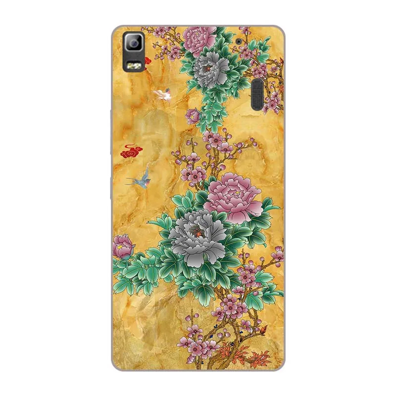 A077 Разноцветные на мобильный телефон чехлы Чехол для lenovo K3 Note K50 K50-t5 K50a40 A7000 A7000-A мягкие ТПУ чехлы с принтом задняя крышка Капа Fundas - Цвет: A077