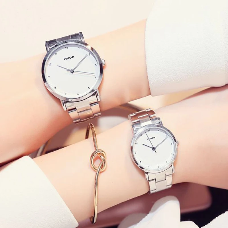 

2018 Men's Watch Fashion Women Watches For Women Bracelet Lover Watch Leather montre femme saat