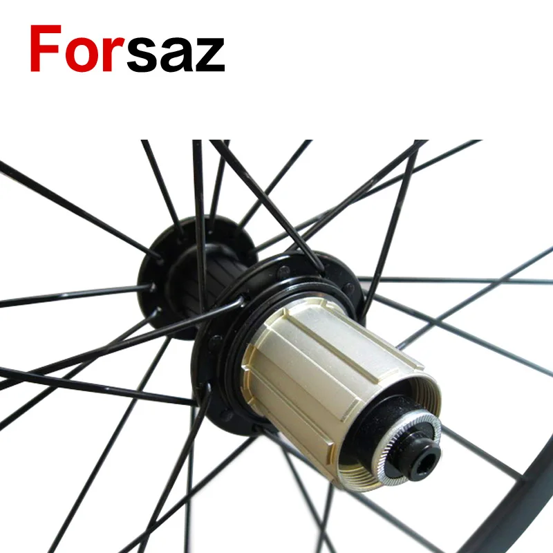 Forsaz 38 мм Полный 700C углерода довод 20.5 Ширина колесная с легким Powerway R13 керамические