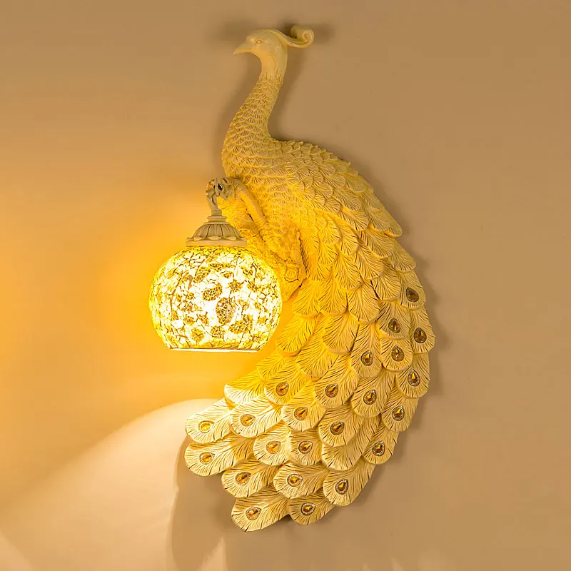 Европейский стиль гостиная ТВ фонарь настенный с задним освещением прохода