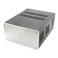 kyyslb diy home audio box case 285150370mm wa109 aluminum amplifier chassis class a amplifier pure post amplifier case