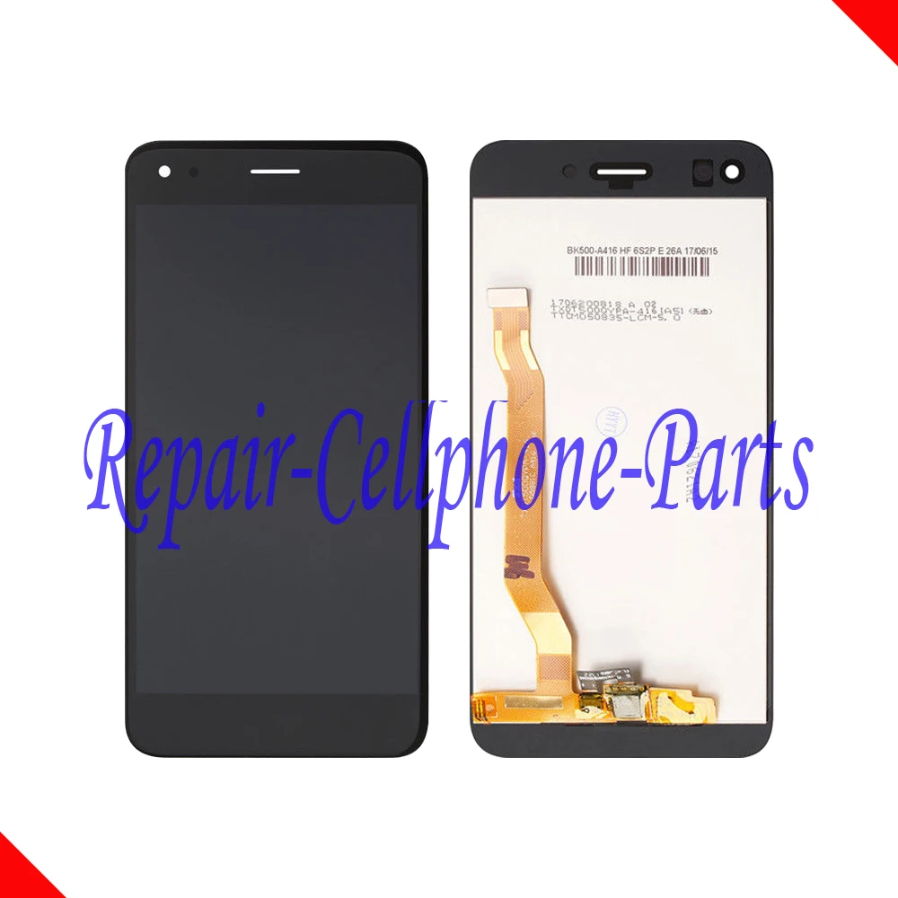 5 0 дюймовый Белый/Черный Полный ЖК-дисплей + дигитайзер сенсорного экрана в сборе