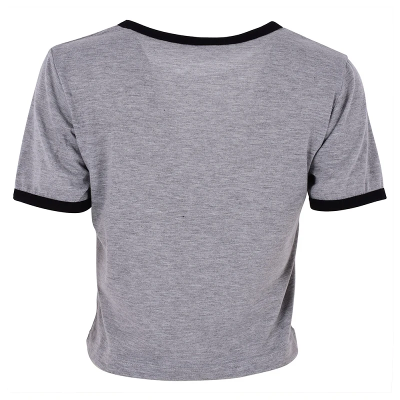 Женская свободная футболка с коротким рукавом свободного покроя | одежда