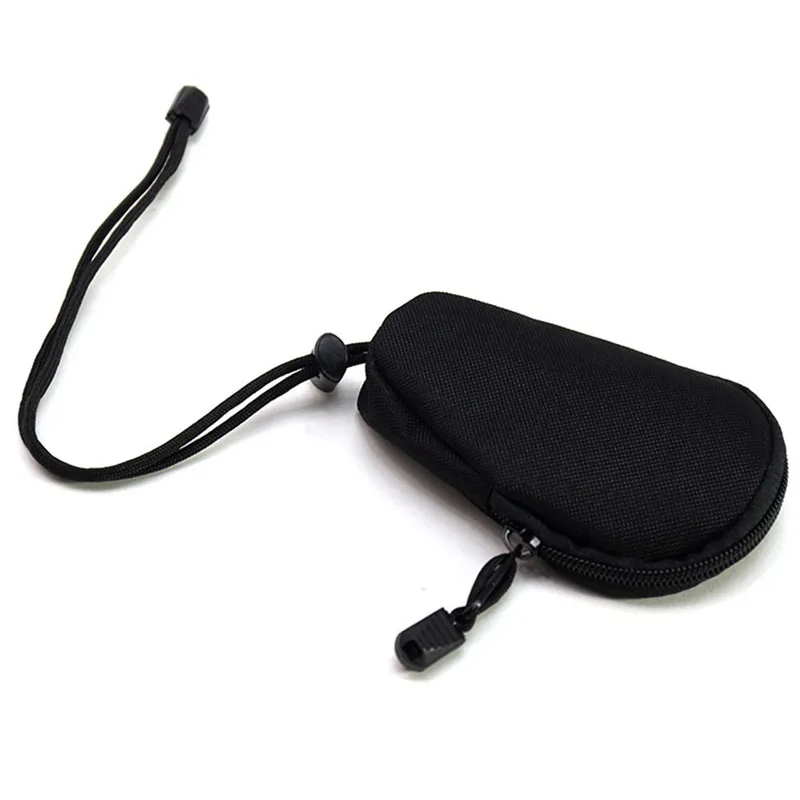 Outdoor Travel Mini Oxford Zipped Army Coin Purse Key Storage Bag with Keychain | Дом и сад