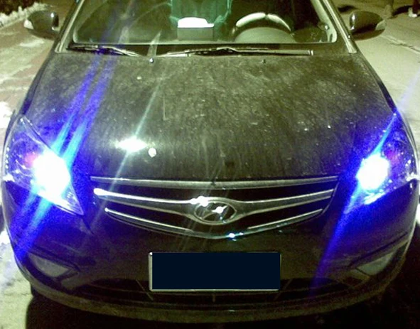 Автомобильный Стайлинг SCOE 2x12SMD W5W светодиодный передний габарисветильник