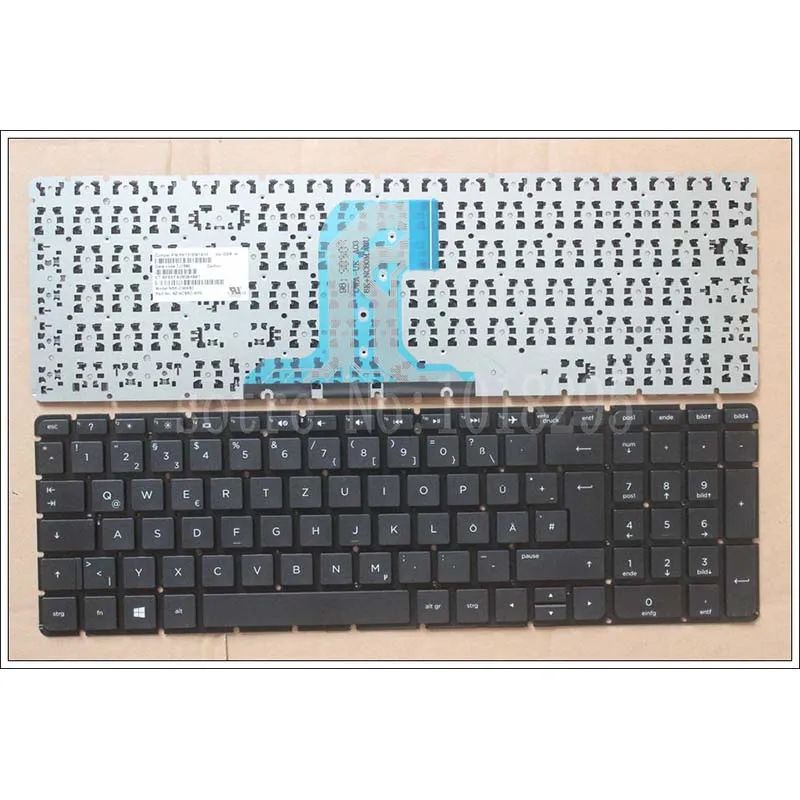 Новая немецкая клавиатура для ноутбука HP 250 G4 256 255 15 ac ac000 af ay af000 без рамки GR