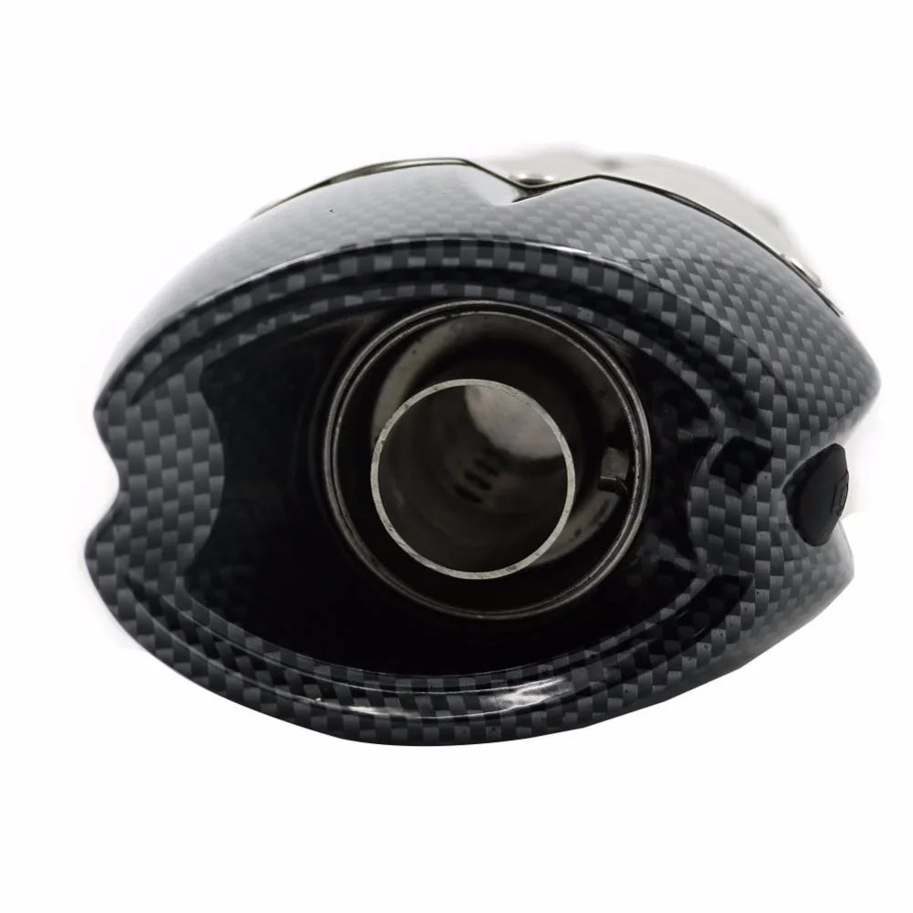 Углеродное волокно 51 мм труба глушителя для Yamaha YZF R6 1999 2002 XT 660 X/R 2004 2016 TDM 900 2014 MT10