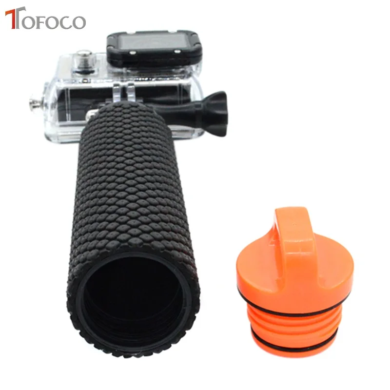 TOFOCO для xiaomi yi Sj4000 Sj5000 Gopro Hero 4/3 +/3/2/5 Go pro Камера поплавок с ручкой-держателем
