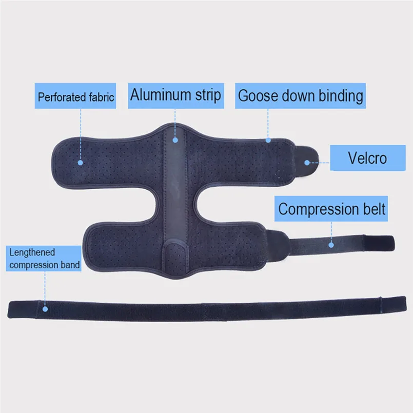 Ножная опора для лодыжки + Массажный мяч подошвенного фасциита спинного черного