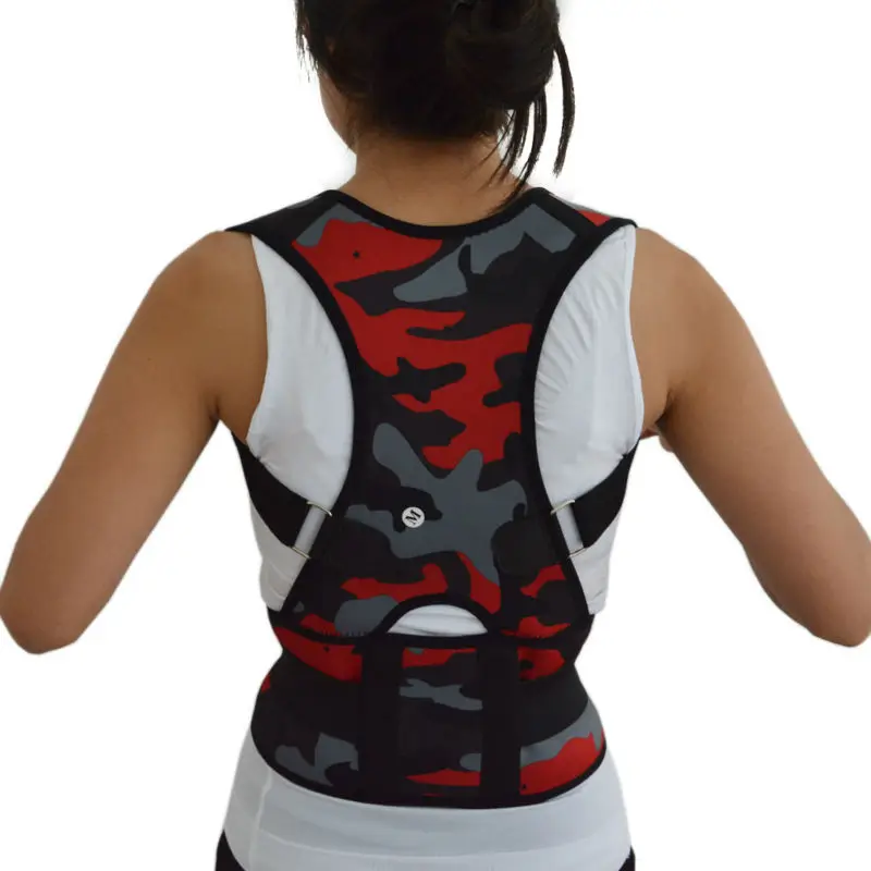 

Unisex Posture Corrector Back Brace Back Support Belt Shoulder Correct Belt Men's Corrective Underwear Neoprene Breathable B002