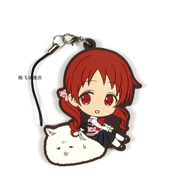 Является порядок кролик? Kafuu Chino Hoto Kokoa Tedeza Rize Ujimatsu Chiya фигурка аниме модель резиновый брелок Подвеска 6 см