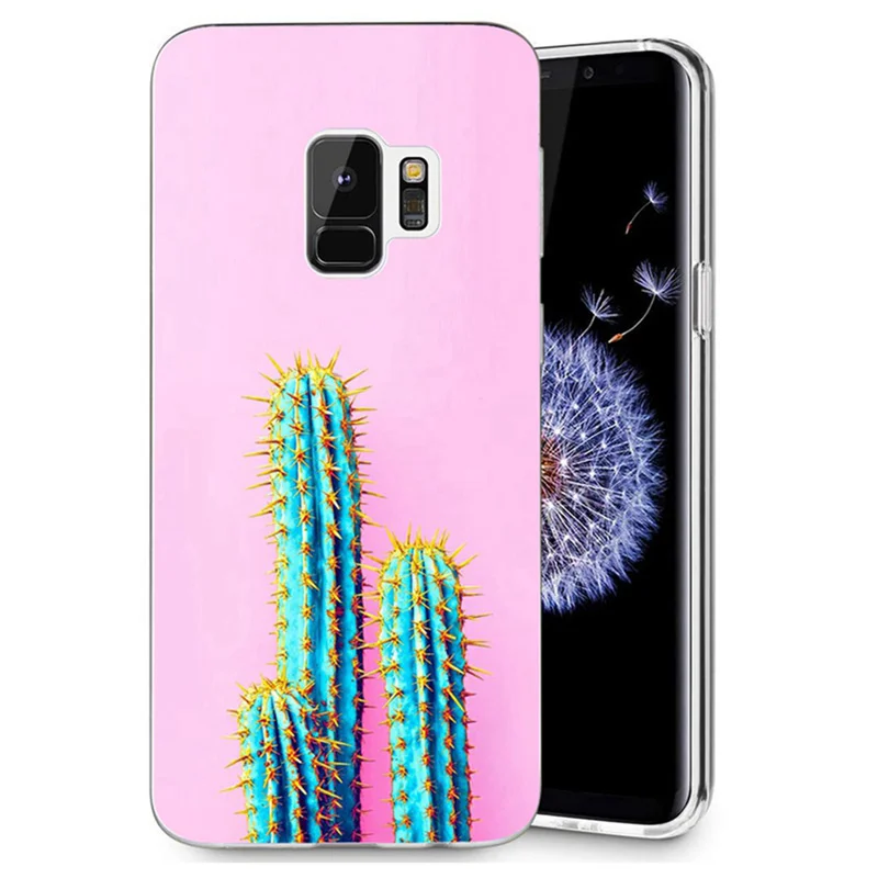 Для samsung Galaxy S3 S9 S9Plus S8 плюс S7 edge Note 8 термополиуретановый дизайнерский Цветной