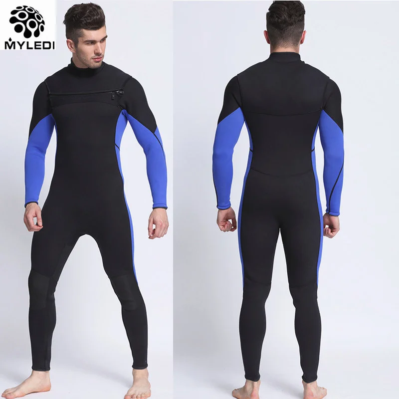 MYLEDI мужские неопреновые 2 сторонние нейлоновые гидрокостюмы для серфинга и