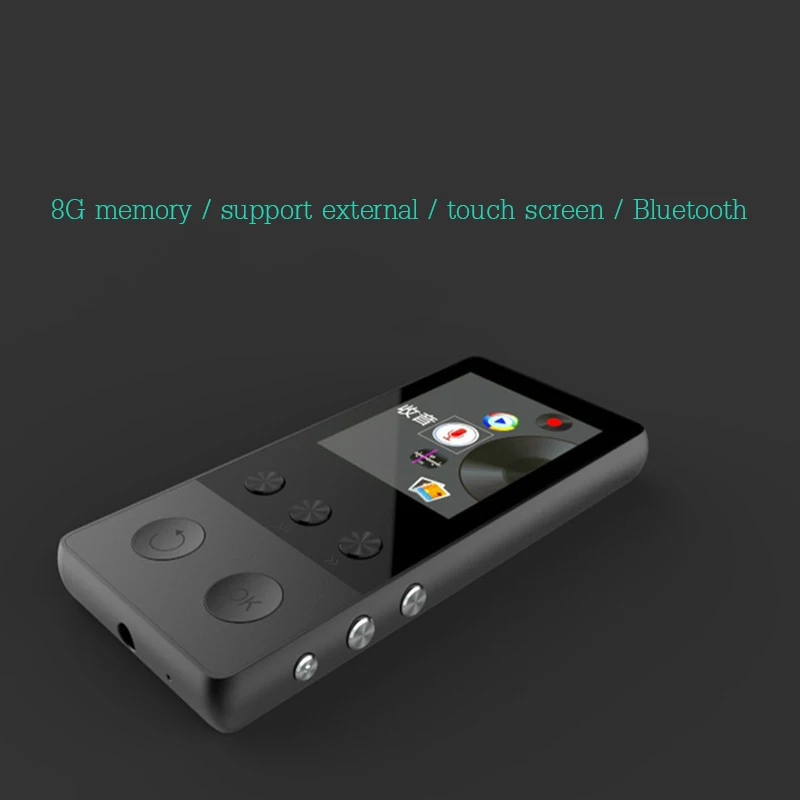 Bluetooth mp3 mp4 плеер сенсорный MP3-плеер 8G портативный рекордер поддержка максимального расширения карты 64G bluetooth walkman