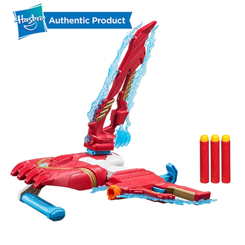 Hasbro Marvel Мстители: Endgame: Nerf Капитан Америка Железный человек ассемблер Шестерня