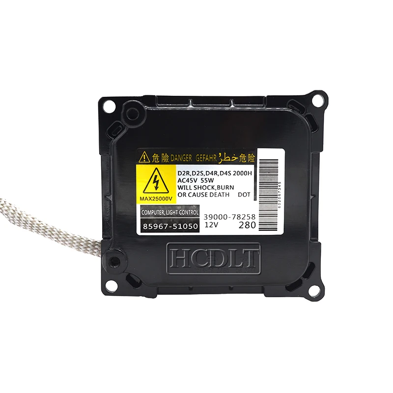2020 Новый HCDLT супер видение 5500K 55W D2S ксенон HID комплект D4S головной светильник лампа