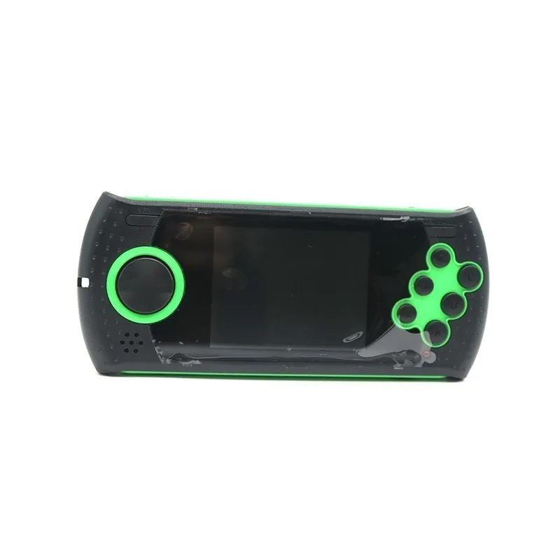 Green Портативный 3 дюймов 16 бит портативных игровых консолей игроков встроенный 100 классические игры Pvp Pxp Mp3 Mp4 игровой плеер подарок для детей - Цвет: Green