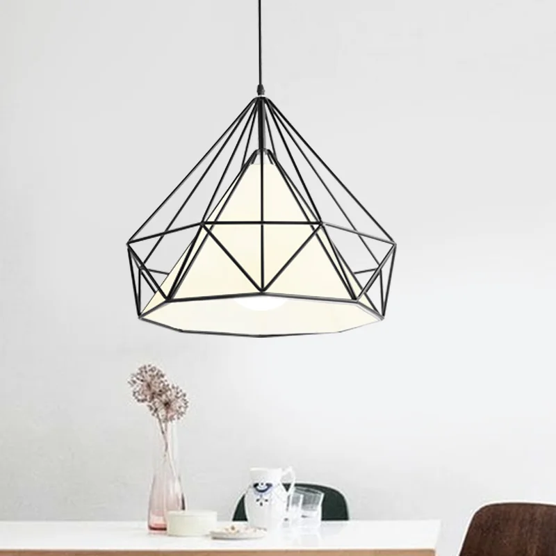 Американская Алмазная железная Карнавальная люстра Ретро креативная