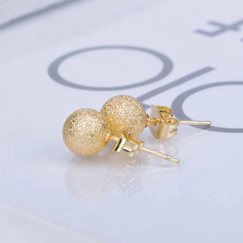 6 пар серьги гвоздики 8 мм|earring trendy|ball stud earringsearrings 8mm |