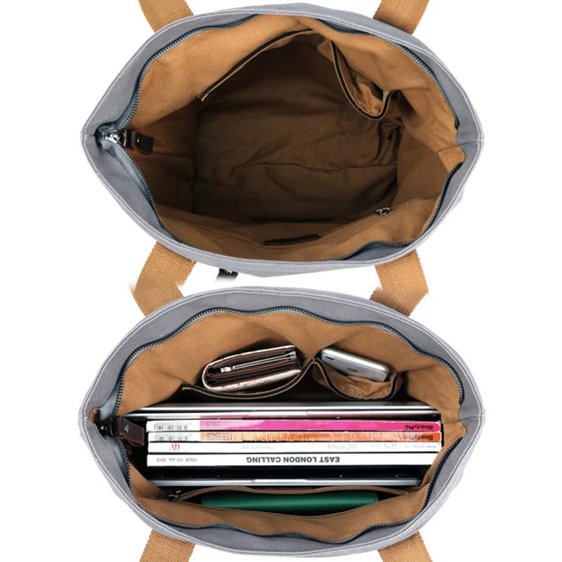 Вместительная Холщовая Сумка для покупок сумки на плечо высокого качества