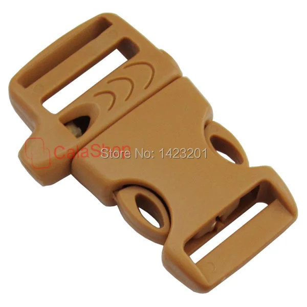 Ремешок пластиковый из Паракорда с боковой пряжкой 20 шт./лот 3/4 дюйма 19 мм